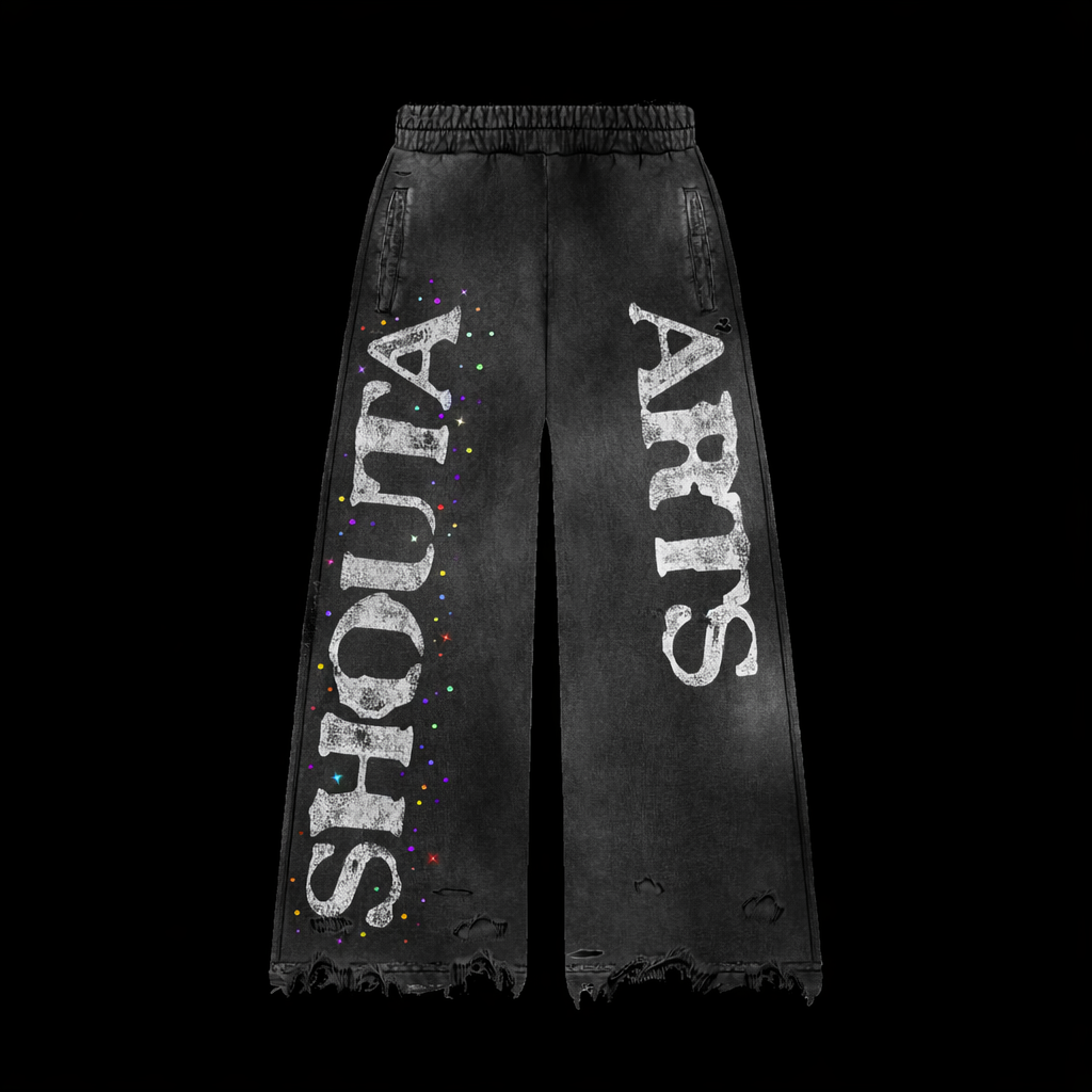 REVERSE WRITTEN PANTS